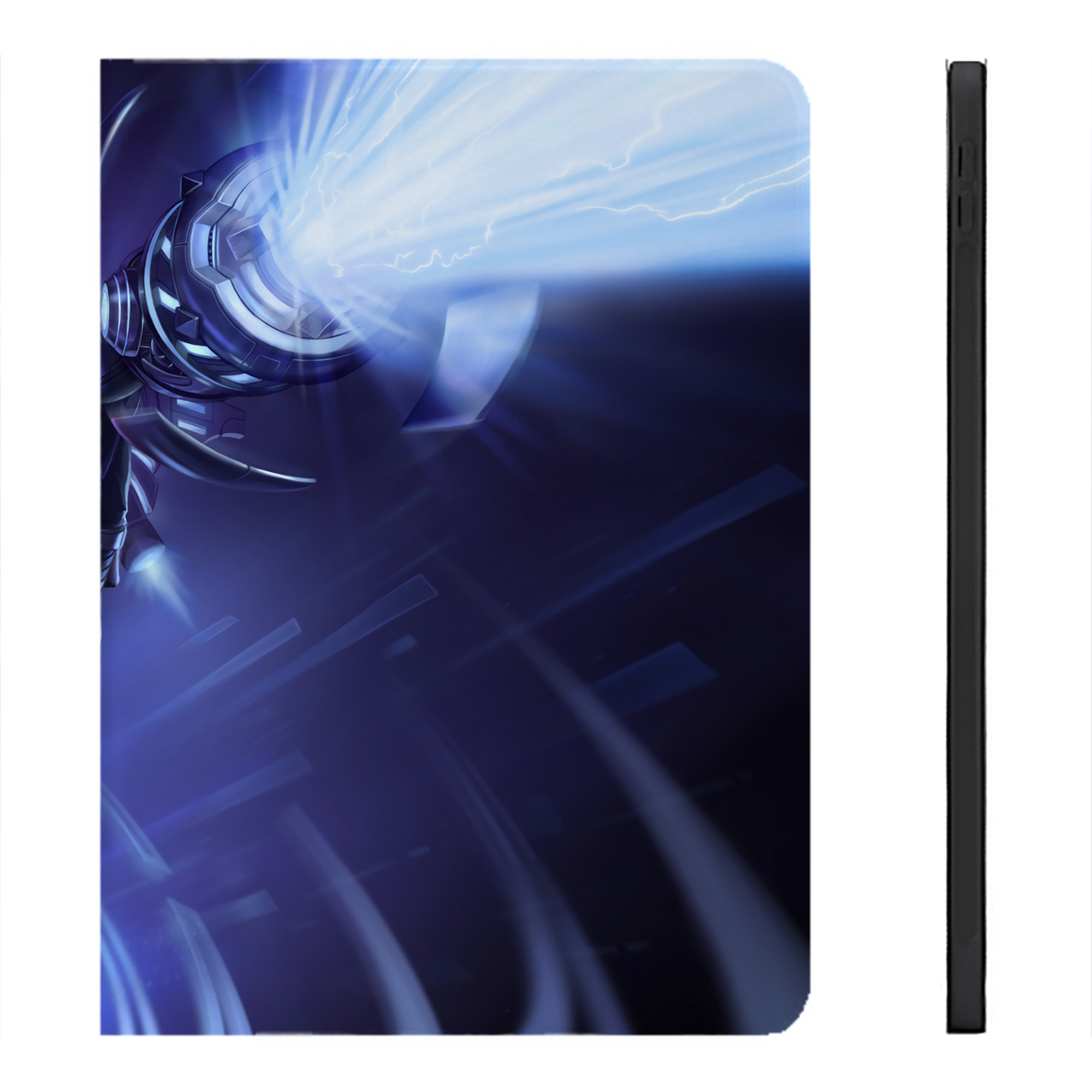 リーグ・オブ・レジェンド League of Legends LOL IPadケース ペンホルダー付き ブックスタイルデザイン